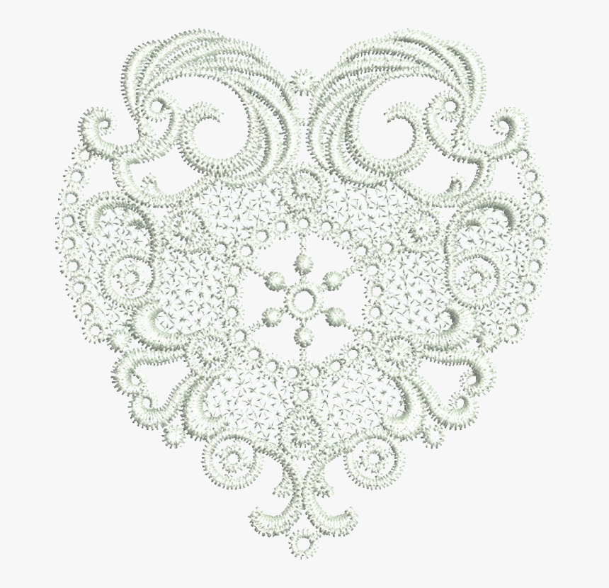 Lace Heart, HD Png Download, Free Download