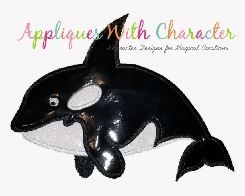 Ocean Whale Applique Design - Killer Whale, HD Png Download, Free Download