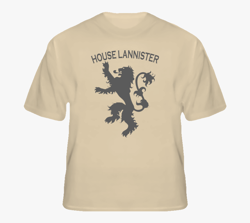 House Lannister Game Of Thrones Tv Fantasy T Shirt - Minecraft Pig Shirt, HD Png Download, Free Download