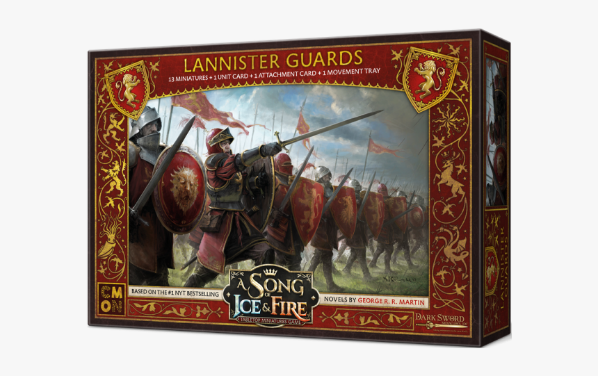 A Song Of Ice And Fire - Song Of Ice And Fire Tabletop Lannister, HD Png Download, Free Download