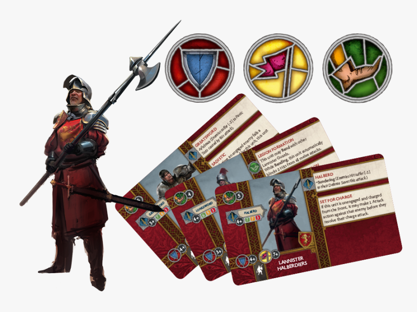 Song Of Ice And Fire Tabletop Miniatures Lannister, HD Png Download, Free Download