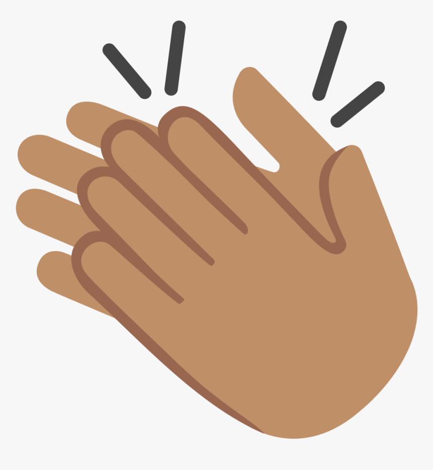 Clap Hands Emoji Png, Transparent Png, Free Download