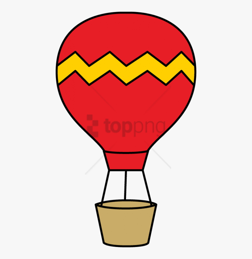 Deflated Balloon Png - Clipart Hot Air Balloons, Transparent Png, Free Download