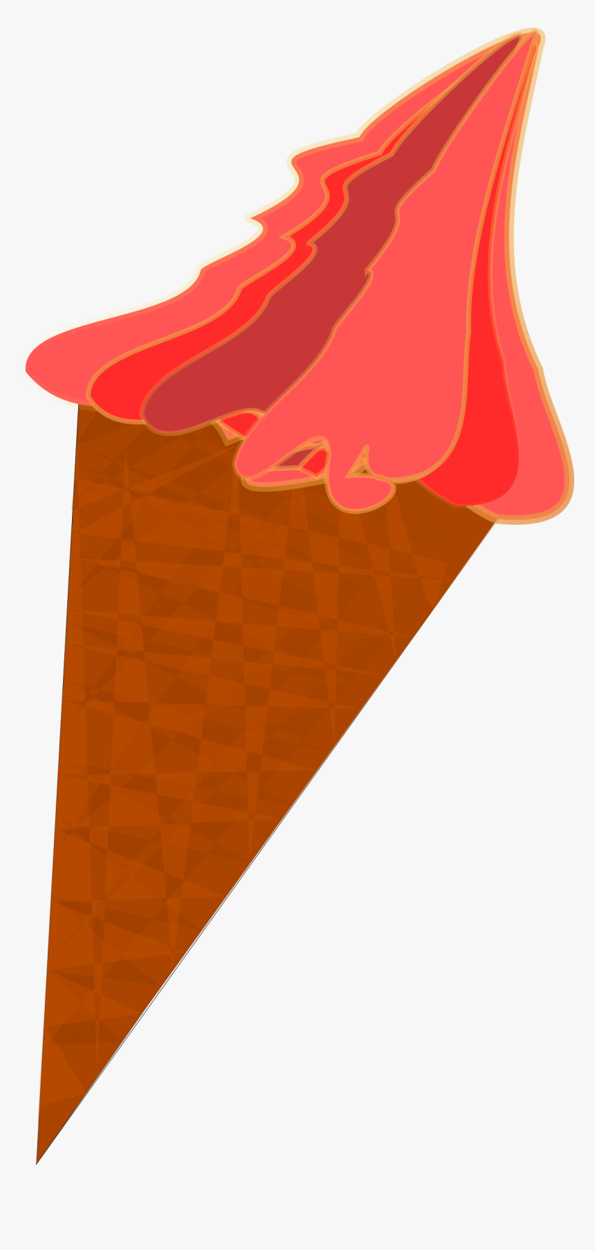 Wild-berry Ice Cream Cone Clip Arts - Ice Cream Clip Art, HD Png Download, Free Download