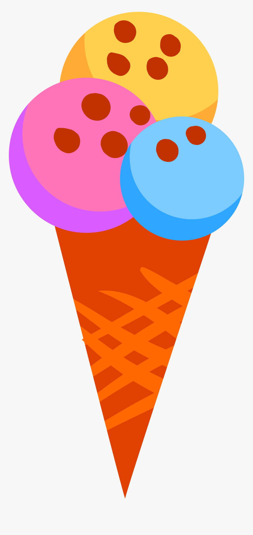 Transparent Cartoon Ice Cream Png - Colorful Ice Cream Clipart, Png Download, Free Download