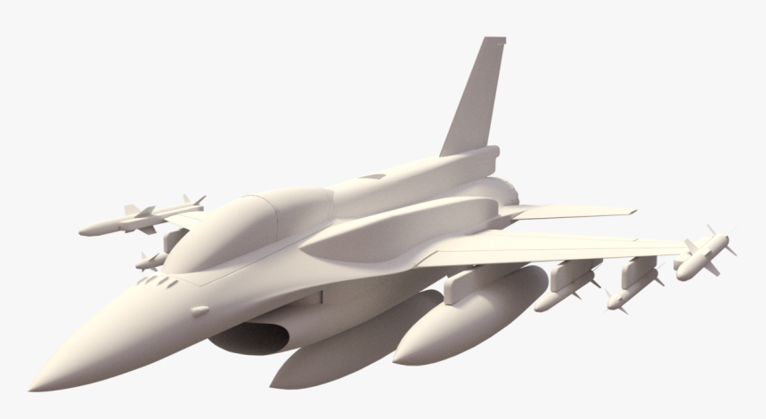 F16 3d Model Free , Png Download - General Dynamics F-16 Fighting Falcon, Transparent Png, Free Download