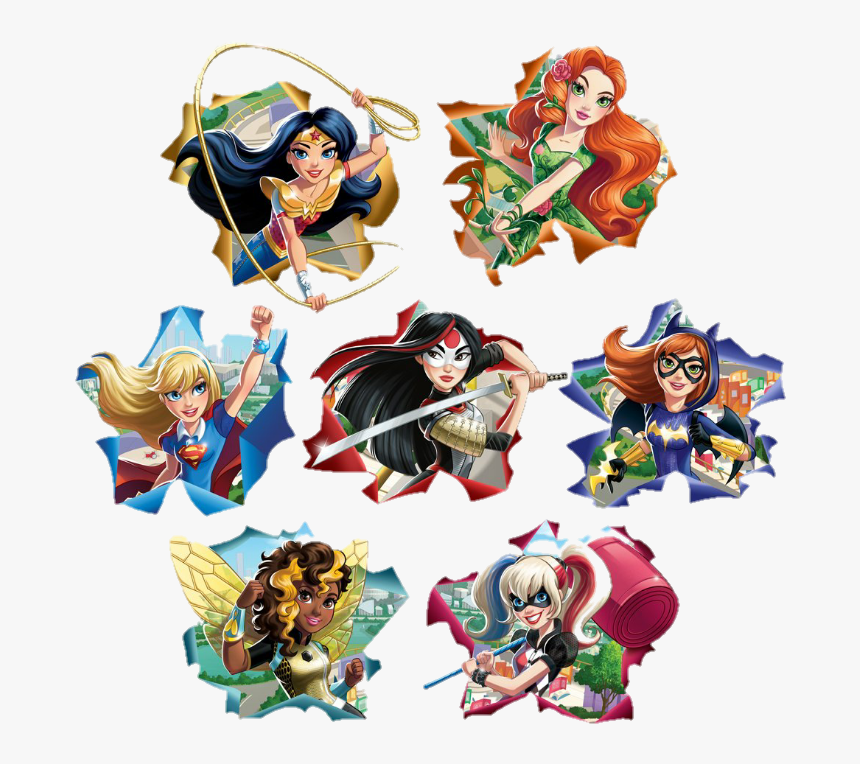 Transparent Dc Superhero Girls Png - Dc Super Hero Girls Stickers, Png Download, Free Download