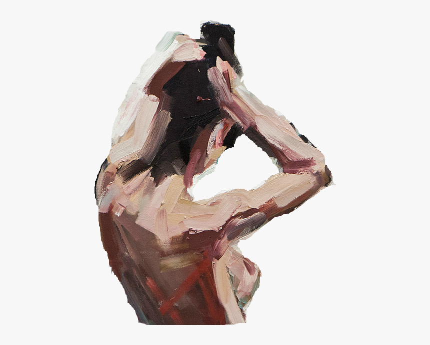 Art, Woman, And Painting Image - Nude Painting Art, HD Png Download, Free Download