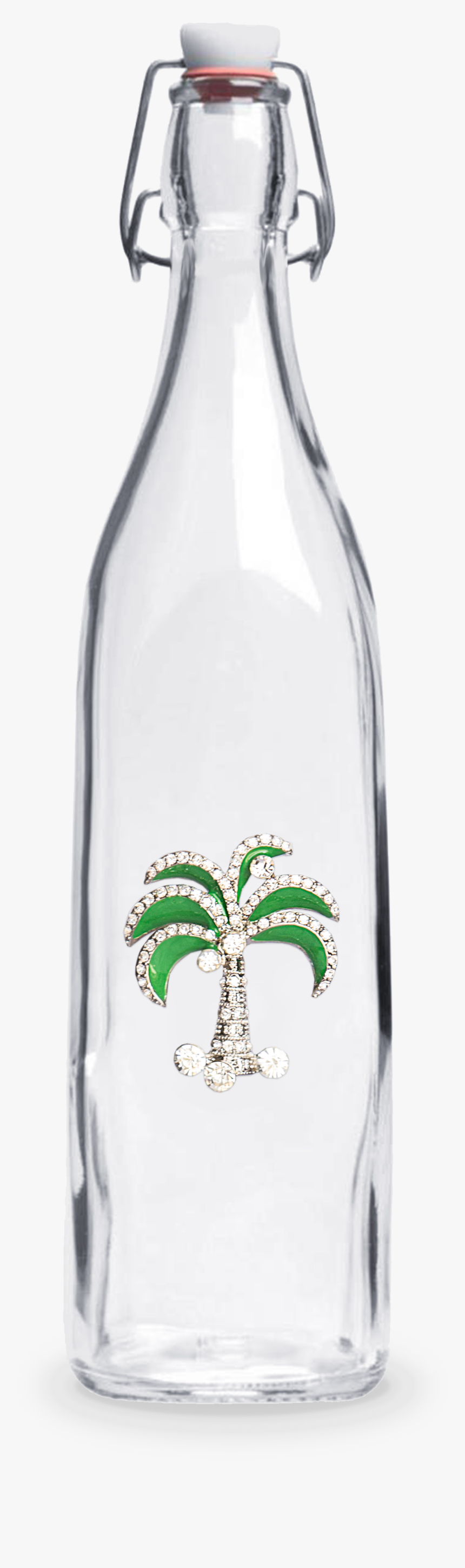 Flip Flop Glass Bottle, HD Png Download, Free Download