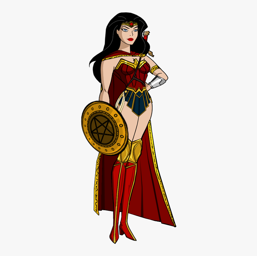 Dc Drawing Female Transparent Png Clipart Free Download - Dc Rebirth Wonder Woman Costume, Png Download, Free Download