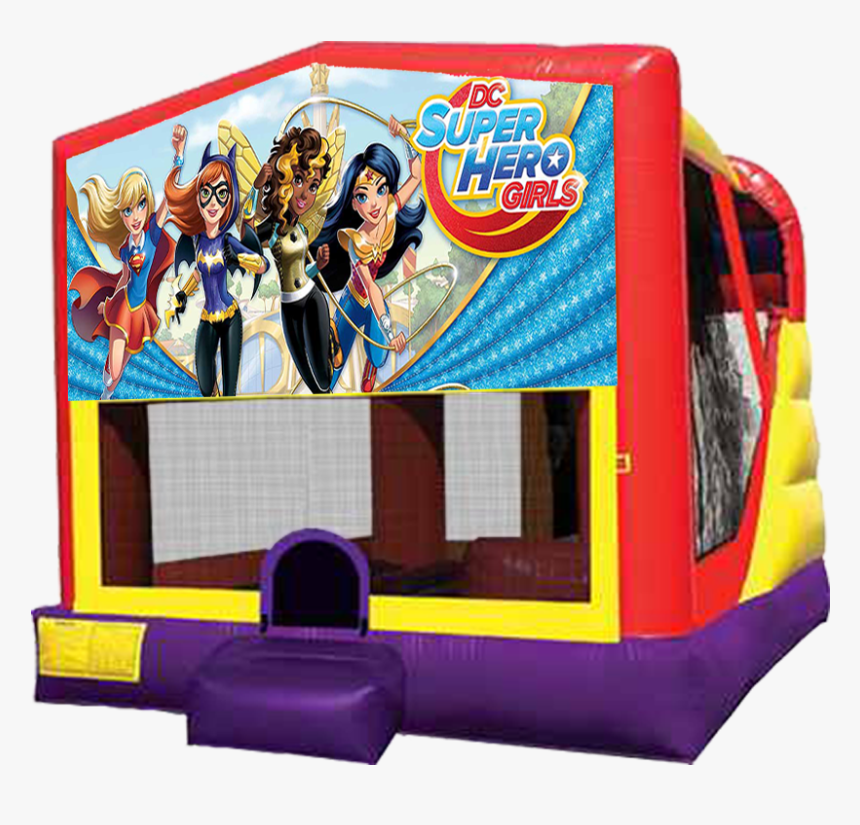 Xl Super Hero Girls Combo - Hot Wheels Bounce House, HD Png Download, Free Download