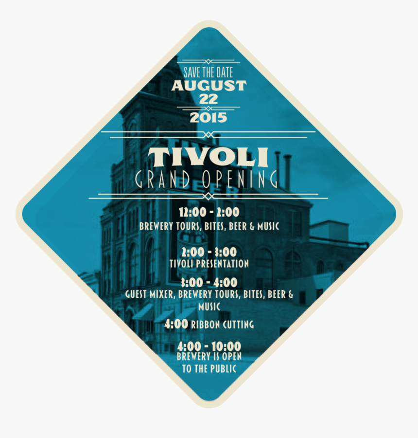 Tivoli Grand Opening - Sign, HD Png Download, Free Download