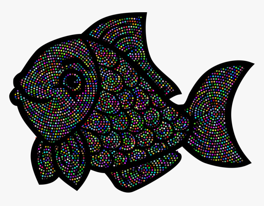 Fish,stained Glass,drawing - Clipart Pictures Of Fishes, HD Png Download, Free Download