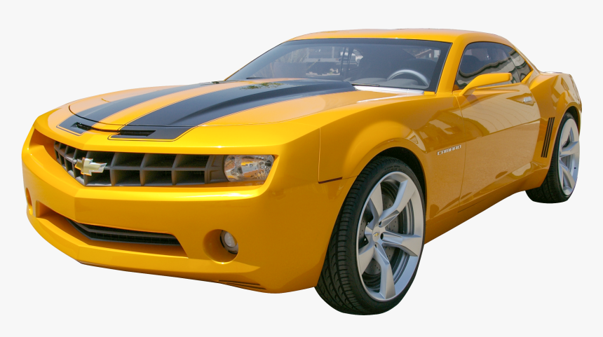 Yellow Camaro Png Clip Art - Bumblebee Car Transformer Png, Transparent Png, Free Download