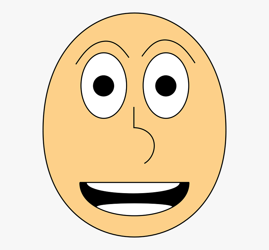 Head, Person, Cartoon, Face, People, Human, Icon, Male - Cartoon Face, HD Png Download, Free Download