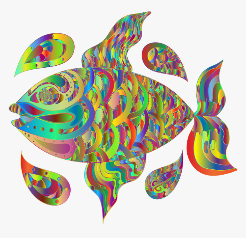 Graphic Design,fish,drawing - Illustration, HD Png Download, Free Download