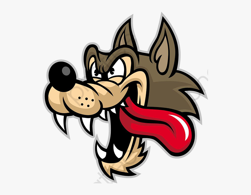 Cartoon Wolf Head Png - Head Wolf Cartoon Png, Transparent Png, Free Download