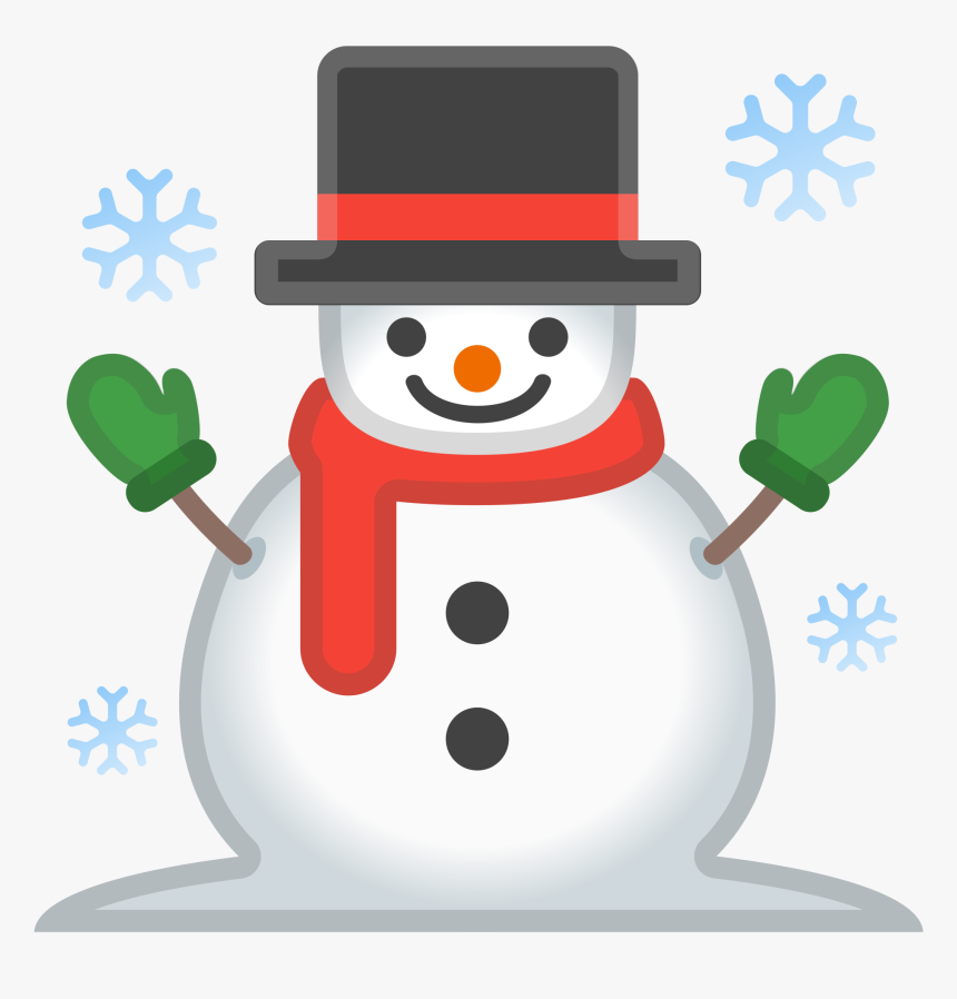 Transparent Snow Emoji Png - Snowman Emoji, Png Download, Free Download