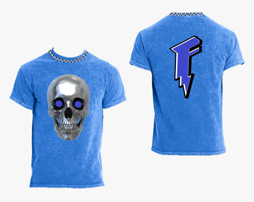 Image Of Blue Skull - Skull, HD Png Download, Free Download