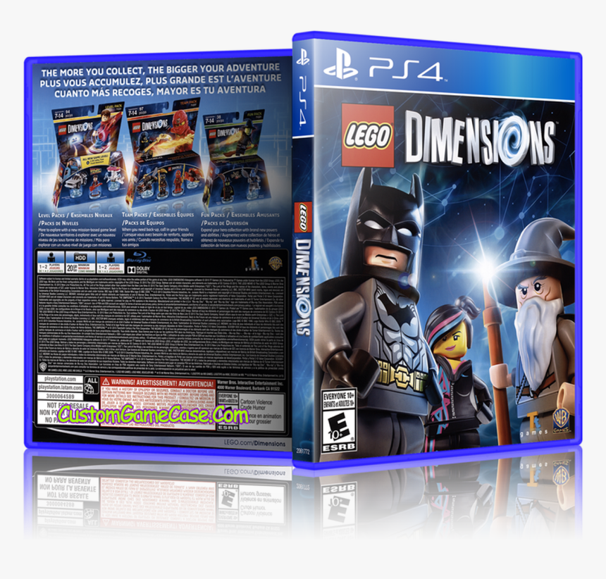 Sony Playstation 4 Ps4 - Lego Dimensions Ps4 Cover, HD Png Download, Free Download