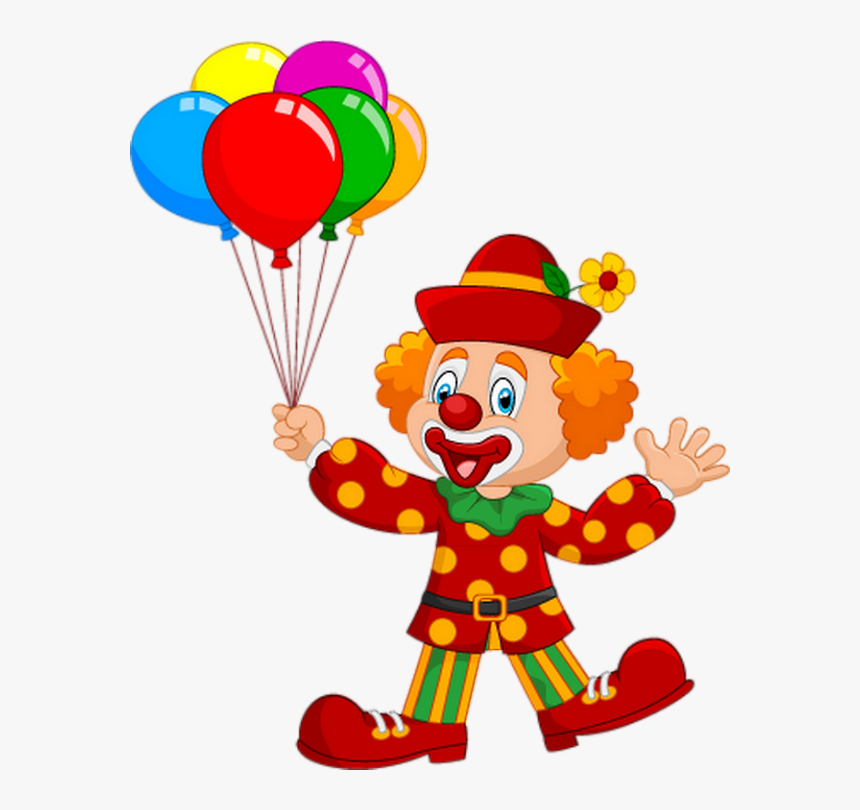 Clown Png, Ballons - Imagem Desenho De Circo, Transparent Png, Free Download