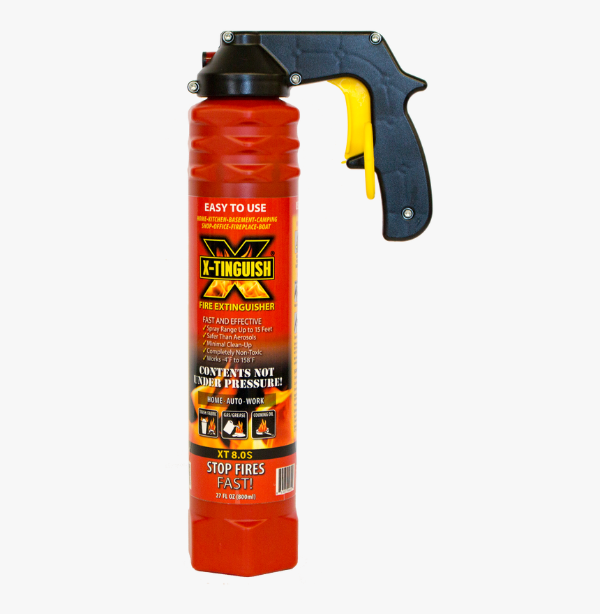 Universal Handheld Fire Extinguisher For Commercial - Weapon, HD Png Download, Free Download