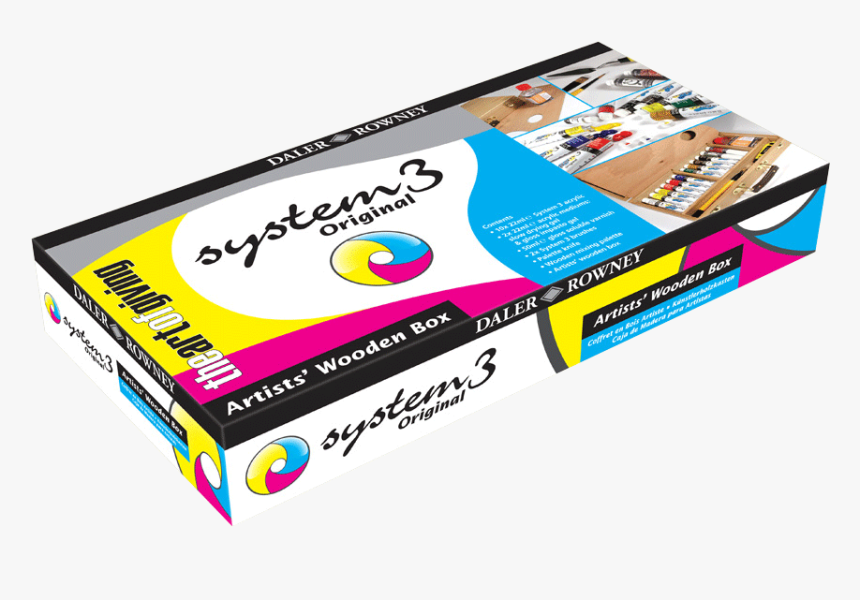 System 3 Wooden Box Artist, HD Png Download, Free Download