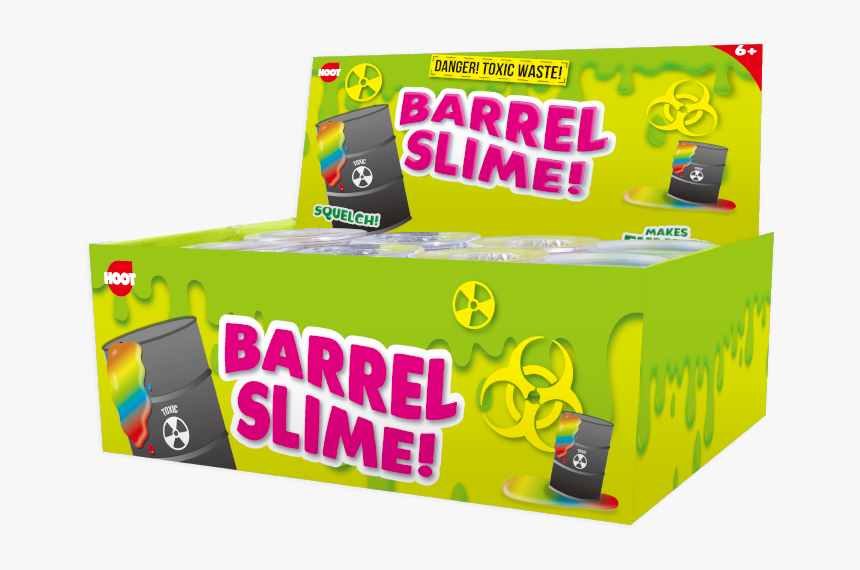 Barrel Slime 140g With Pdq - Graphic Design, HD Png Download, Free Download