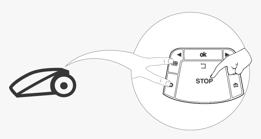 Restart Procedure For Rc Models - Robomow Rc 304 Reset, HD Png Download, Free Download