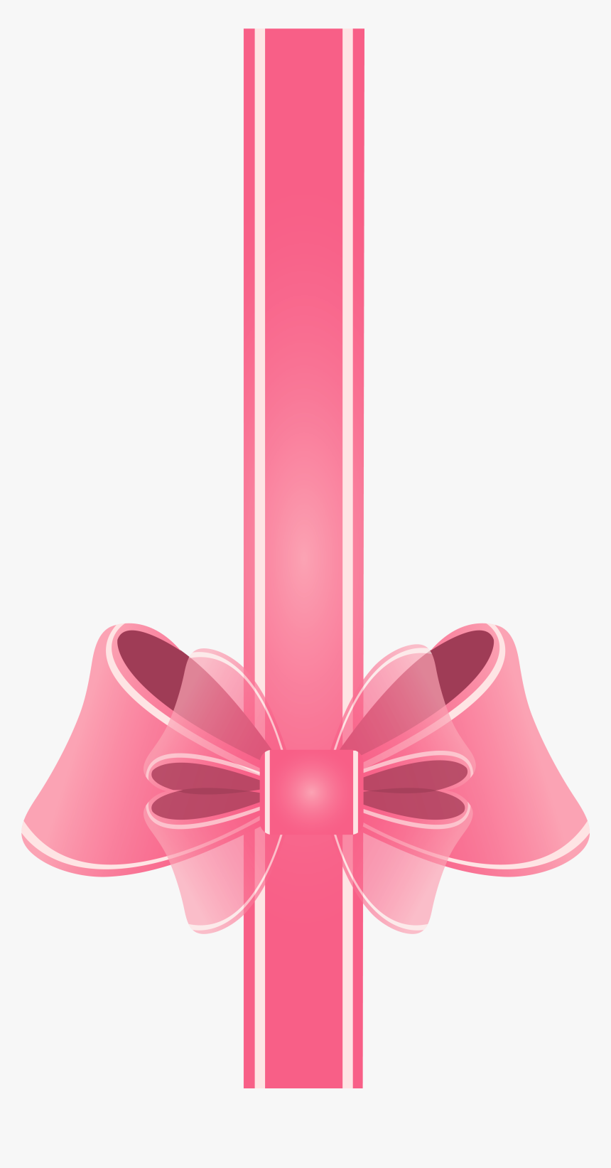 Pink Ribbon Tree Of Hope - Border For Christening Png, Transparent Png, Free Download