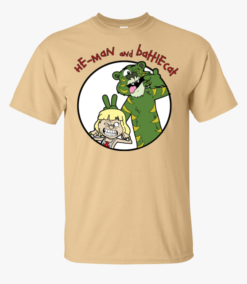 He Man And Battlecat T-shirt - Philly Phanatic And Gritty Shirt, HD Png Download, Free Download