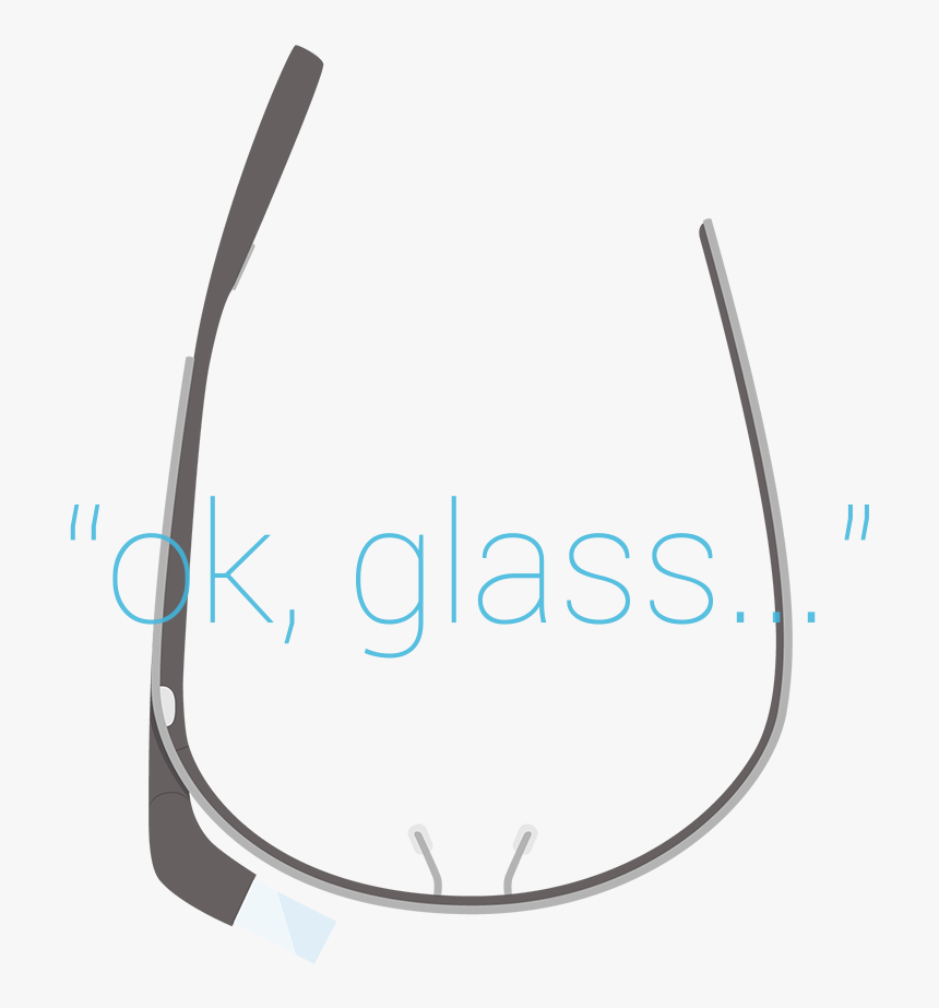 Google Glass Top View, HD Png Download, Free Download