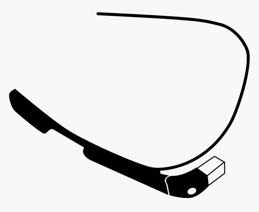 Google Glasses Bottom View, HD Png Download, Free Download