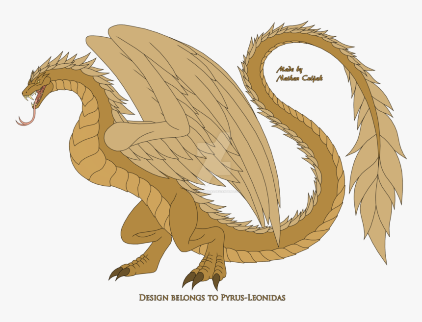 Titanus Quetzalcoatl By Pyrus Leonidas-dda4wen - Godzilla King Of The Monsters Quetzalcoatl, HD Png Download, Free Download