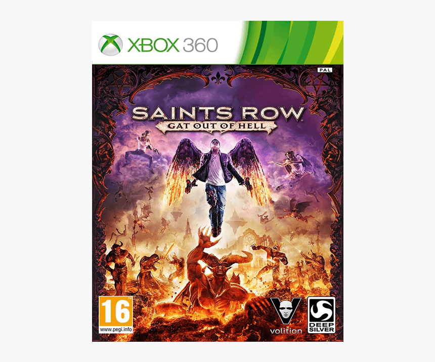 Saints Row Gat Out Of Hell Xbox 360, HD Png Download, Free Download