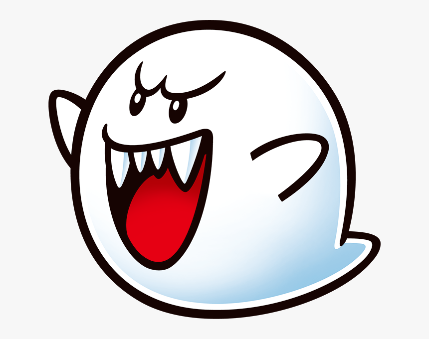 Boo 2d Shaded - Boo Super Mario 2d, HD Png Download, Free Download