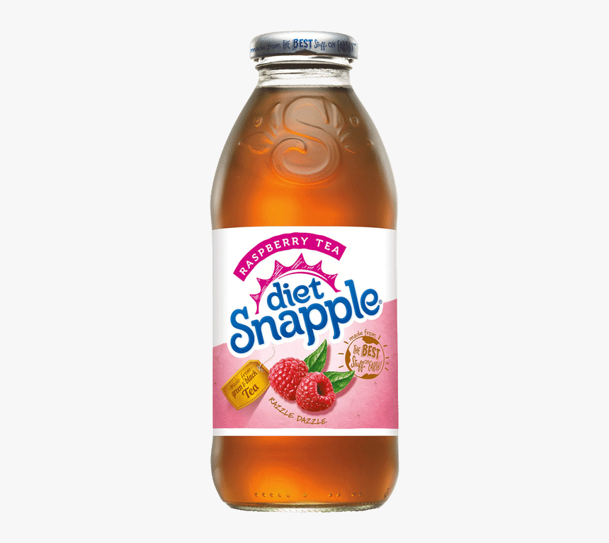 Snapple Diet Raspberry Tea - Diet Snapple Raspberry Tea 16 Fl Oz, HD Png Download, Free Download