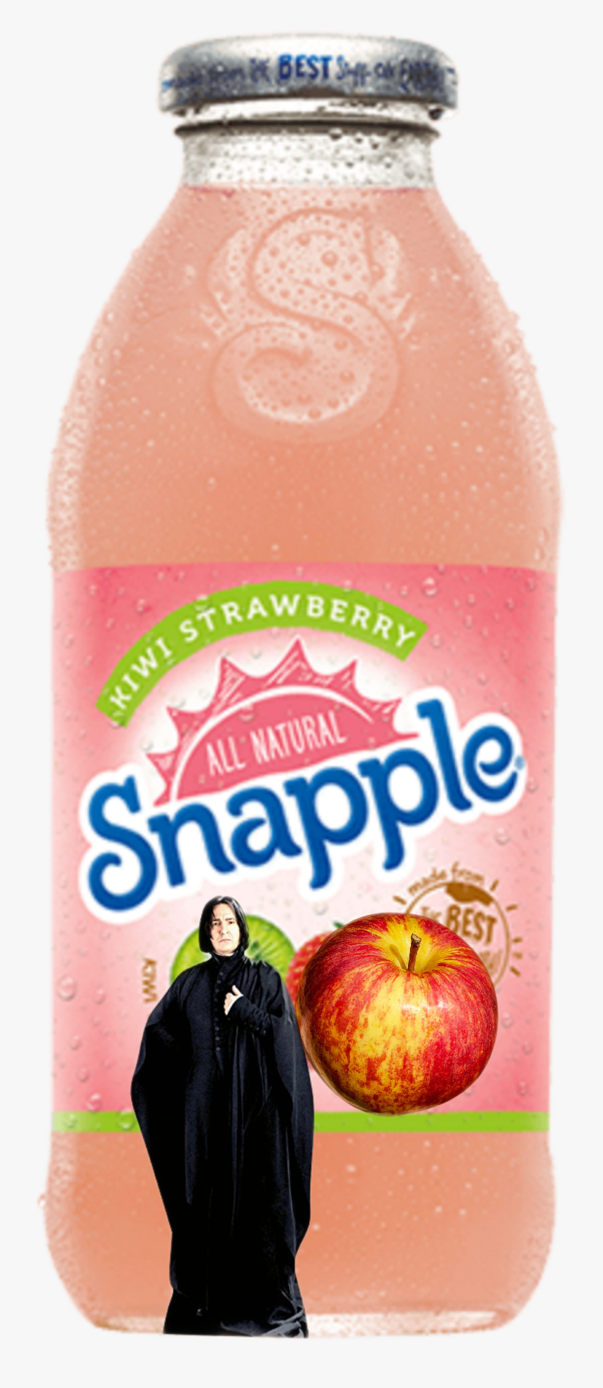#meme #snapple - Glass Bottle, HD Png Download, Free Download