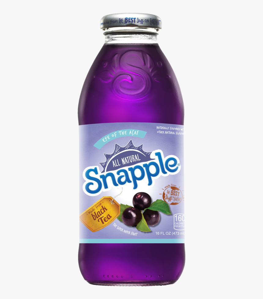 Diet Snapple Mango Tea , Png Download - Glass Bottle, Transparent Png, Free Download