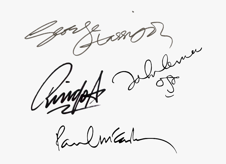 Ringo Starr Signature, HD Png Download, Free Download