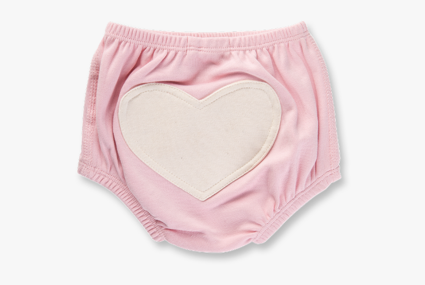 Heart Bloomers Pink - Briefs, HD Png Download, Free Download