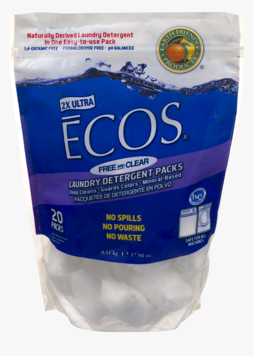 Ecos Free & Clear Laundry Detergent , Png Download - Earth Friendly Products, Transparent Png, Free Download