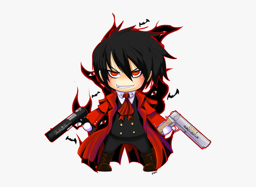 Hellsing Transparent Png - Alucard Hellsing Chibi, Png Download, Free Download