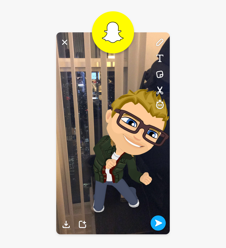 Animated Bitmoji, Hd Png Download - 3d Animated Bitmoji, Transparent Png, Free Download