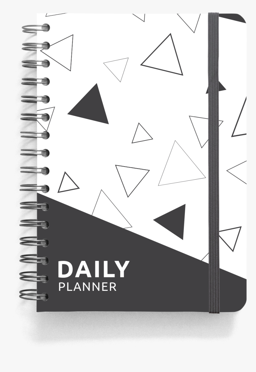 Printable Daily Planner Spiral Bound - Triangle, HD Png Download, Free Download