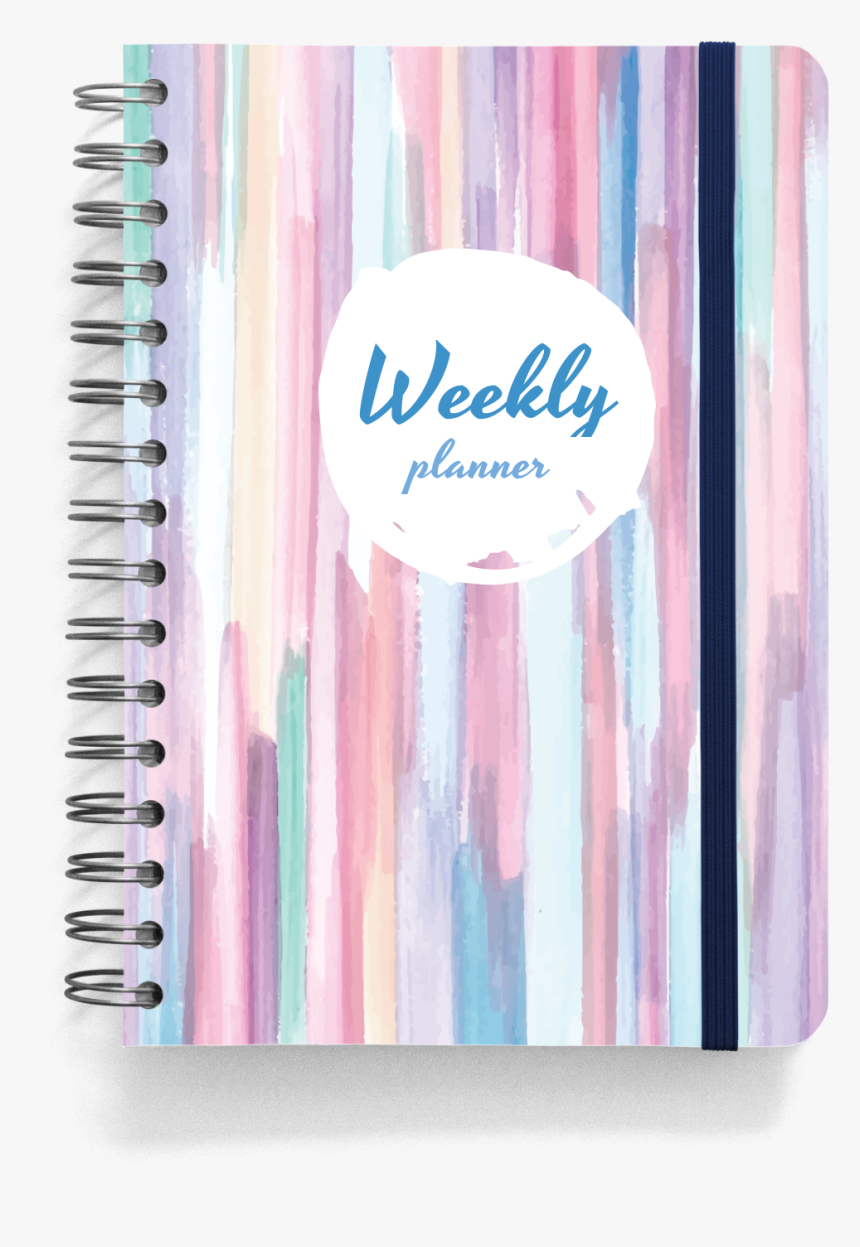 Printable Weekly Planner Spiral Bound - Sketch Pad, HD Png Download, Free Download