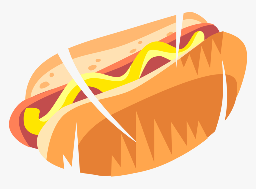 Jpg Hot Dog Or Frankfurter - Hot Dog Png Desenho, Transparent Png, Free Download