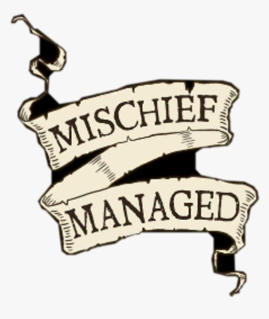 #mischiefmanaged #freetoedit - Cartoon, HD Png Download, Free Download