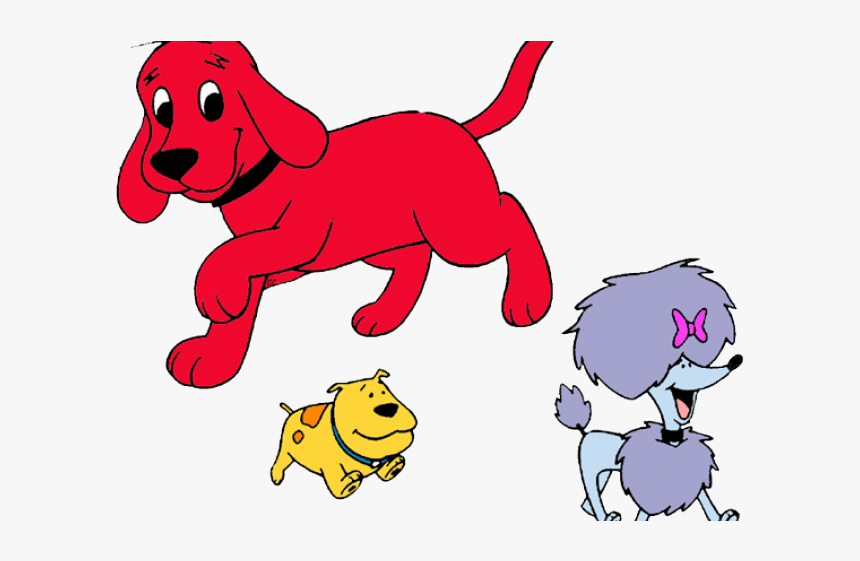 Clifford Cliparts - Clifford The Big Red Dog T Bone Cleo, HD Png Download, Free Download