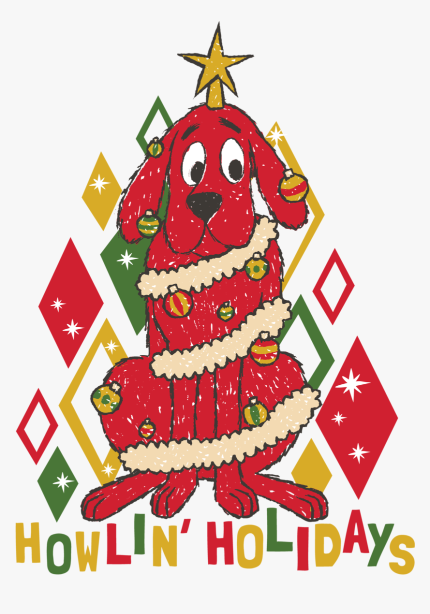 Mm Clifford Christmas Graphics R1 - Clifford Christmas Clip Art, HD Png Download, Free Download